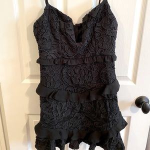 Beautiful ornate detailed ruffle dress